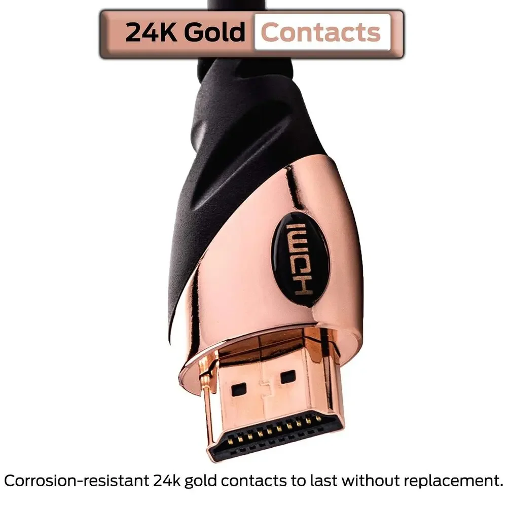 Monster HDMI Cable 8ft 4K Ultra Hd With Ethernet Cord 60/120 Hz